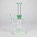 8" Glass Water Pipe with Showerhead Diffuser – Assorted Colors Glass Bong RMG WHOLESALE