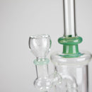 8" Glass Water Pipe with Showerhead Diffuser – Assorted Colors Glass Bong RMG WHOLESALE