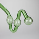 8" Oil Burner Color Tube Pipe – 2-Pack | Durable Glass, Assorted Colors Oil Burner RMG WHOLESALE