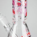 10" 5mm Glass Beaker Bong With Kitty Design Glass Bong 777 Smoke