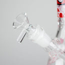 10" 5mm Glass Beaker Bong With Kitty Design Glass Bong 777 Smoke