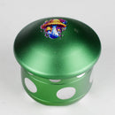 ZAluminum Mushroom Grinder 4 Layers Regular Grinder 777 Smoke