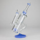 8.5" AlchemiQ Glass Bong Glass Bong DY Glass BlueJade