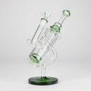 8.5" AlchemiQ Glass Bong Glass Bong DY Glass Green