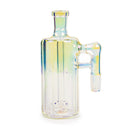 Red Eye Tek® | Metallic Terminator Finish 14mm 90 Degree Hex Tube Ash Catcher W/UFO Perc Ashcatcher · Percolator · Filter · Mouthpiece West Coast Gifts Rainbow