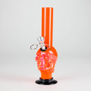 Acrylic 8" Skull Shape Water Pipe – [PIP2847] Resin · Silicone · Plastic Bong NIBO Distribution Red