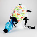 Silicone Full Face Gas Mask Bong with Acrylic Skull Tube – [PIP292] Resin · Silicone · Plastic Bong NIBO Distribution Design-8