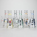 6.5" Gorillux Glow in the dark Glass Bong Glass Bong DY Glass