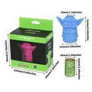 Cartoon Silicone Smoking Collector Replaceable Personal Air Filter Air Filter Super Supplys Inc