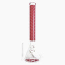 New Design 20" Stylish Designed 9mm Glow in the dark Glass Bong Glass Bong Super Supplys Inc