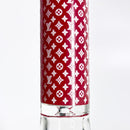 New Design 20" Stylish Designed 9mm Glow in the dark Glass Bong Glass Bong Super Supplys Inc