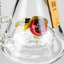 Cheech Glass | 15" Time to Cash Out Stemless Waterpipe – CHE-376 Glass Bong Smoking Cat Distribution