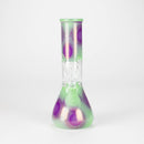 8" Dome Percolator Water Pipe – Beaker Base, Ice Catcher, Assorted Colors Glass Bong RMG WHOLESALE