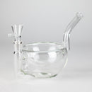 Clear Katora Water Pipe – Unique Bowl-Style Design with 14mm Joint Glass Bong RMG WHOLESALE