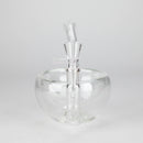 Clear Katora Water Pipe – Unique Bowl-Style Design with 14mm Joint Glass Bong RMG WHOLESALE
