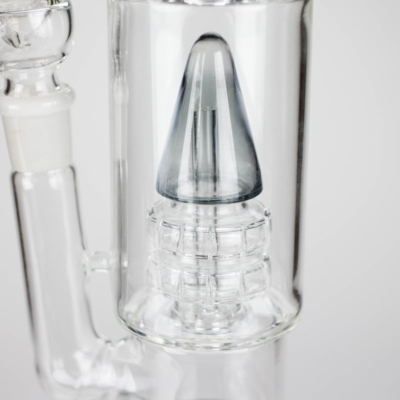 13" Sawar T Glass Water Pipe – Precision Filtration with Sleek Design Glass Bong RMG WHOLESALE