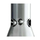 Fortune | 14" 4mm Electroplate Glass Bong- Assorted Colour Glass Bong Fortune