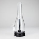 12" Easy-Clean Bird Bong – Removable Percolator | 14mm Bowl Joint Glass Bong 777 Smoke Black
