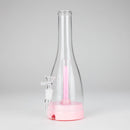 12" Easy-Clean Bird Bong – Removable Percolator | 14mm Bowl Joint Glass Bong 777 Smoke Pink