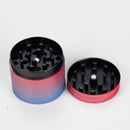 1.5" 4-Layer Metal Grinder – Rose Skull Design | Box of 12 Display Pack 777 Smoke