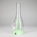 12" Easy-Clean Bird Bong – Removable Percolator | 14mm Bowl Joint Glass Bong 777 Smoke Green