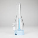 12" Easy-Clean Bird Bong – Removable Percolator | 14mm Bowl Joint Glass Bong 777 Smoke Blue