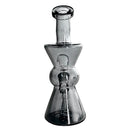 6" Hourglass Electroplate Glass Bong – Compact & Stemless Glass Bong Fortune