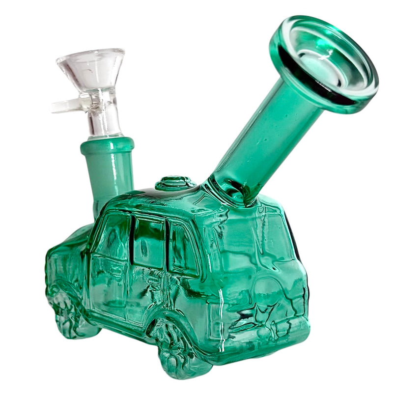 4-1/2" Car Shape Glass Bong – Compact & Stemless Glass Bong Fortune