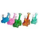4-1/2" Car Shape Glass Bong – Compact & Stemless Glass Bong Fortune