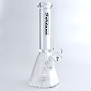 Fortune | 10" Clear Beaker Glass Bong – 5mm Thick Glass Bong Fortune Black