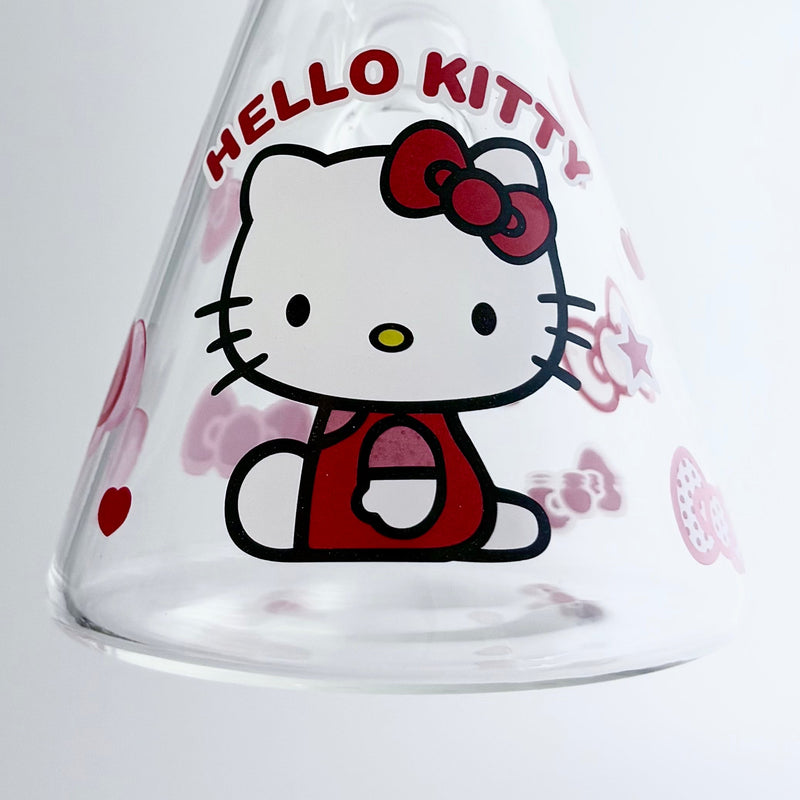 10" 5mm HK Design Glass Beaker Bong Glass Bong Super Supplys Inc