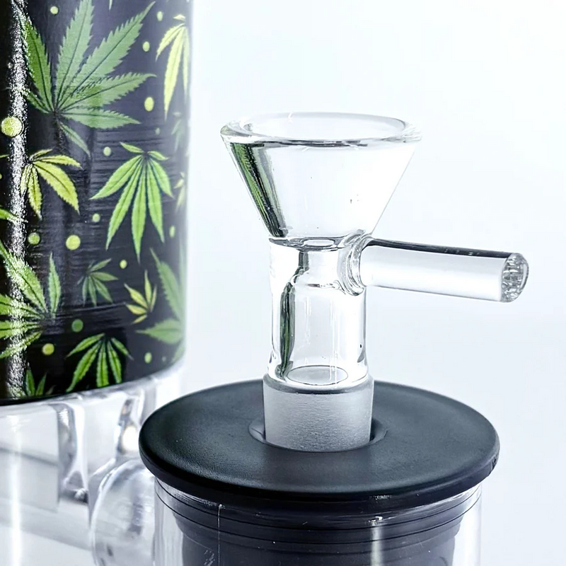 Electric Lamp Bong Set-Leaf Bundle Super Supplys Inc