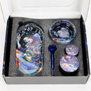 5-in-1 Metal Pipe Smoke Set – Cartoon Design Bundle 777 Smoke