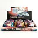 Calaveras Design Grinder 63*44mm 4 Parts-6CT Display Pack Super Supplys Inc