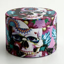 Calaveras Design Grinder 63*44mm 4 Parts-6CT Display Pack Super Supplys Inc