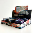 Ghost Mushrooms Design Grinder 63*44mm 4 Parts-6CT Display Pack Super Supplys Inc