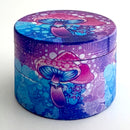 Psychedelic Mushroom Grinder 63*44mm 4 Parts-6CT Display Pack Super Supplys Inc