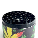 Leaf Design Grinder 63*44mm 4 Parts-6CT Display Pack Super Supplys Inc