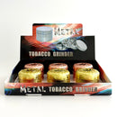 Leaf Engraving Grinder 52*41mm 4 Parts-6CT Display Pack Super Supplys Inc