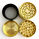 Leaf Engraving Grinder 52*41mm 4 Parts-6CT Display Pack Super Supplys Inc