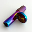 Fortune | Electroplate 14mm Glass Popper Bowl With Gold Logo Bowl · Banger · Oil Burner Fortune Iridescent Purple