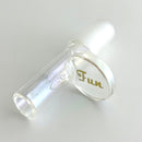 Fortune | Electroplate 14mm Glass Popper Bowl With Gold Logo Bowl · Banger · Oil Burner Fortune Frosted Rainbow