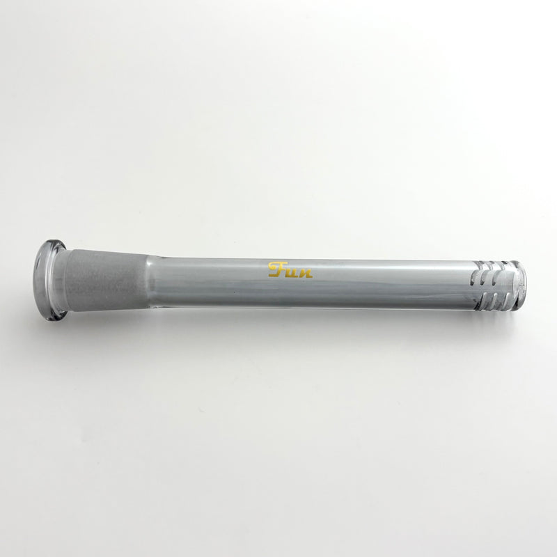 Fortune | Electroplate 5-1/2" Downstem With Gold Logo Downstem · Bowlstem Fortune