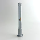 Fortune | Electroplate 5-1/2" Downstem With Gold Logo Downstem · Bowlstem Fortune Smoke Gray (C)