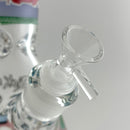 14" Glow in the Dark Cartoon Beaker Bong – 7mm Thick Borosilicate Glass Glass Bong Super Supplys Inc