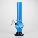 10" acrylic water pipe [MA01] - Assorted Color Acrylic Bong JJ Distribution