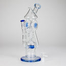 12″ Recycler Glass Bong – 5MM Thick Borosilicate with Coil Tube Design [C1575] Glass Bong Canadian Distributor