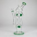 12″ Recycler Glass Bong – 5MM Thick Borosilicate with Coil Tube Design [C1575] Glass Bong Canadian Distributor Mint