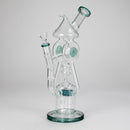 12″ Recycler Glass Bong – 5MM Thick Borosilicate with Coil Tube Design [C1575] Glass Bong Canadian Distributor Teal