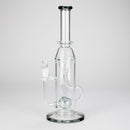 14″ Beaker Base Glass Bong [C1540] Glass Bong Canadian Distributor Charcoal Black